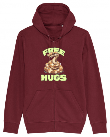 FREE HUGS - BOA CONSTRICTOR Burgundy