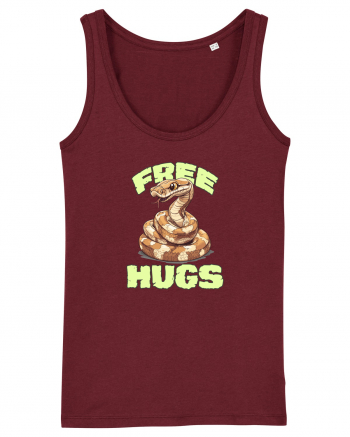 FREE HUGS - BOA CONSTRICTOR Burgundy