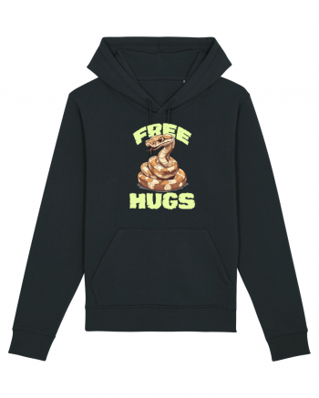 FREE HUGS - BOA CONSTRICTOR Black