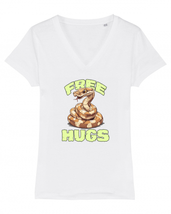 FREE HUGS - BOA CONSTRICTOR White