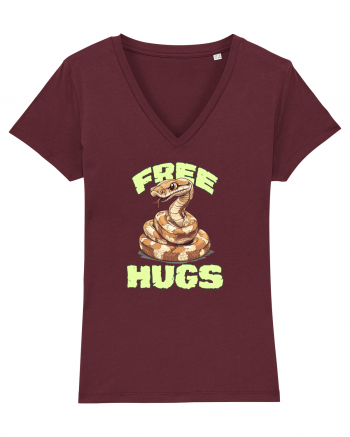 FREE HUGS - BOA CONSTRICTOR Burgundy