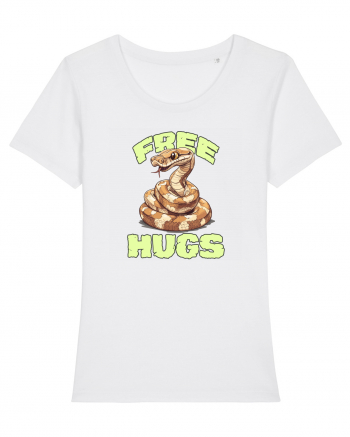 FREE HUGS - BOA CONSTRICTOR White