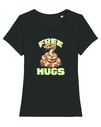 FREE HUGS - BOA CONSTRICTOR Black