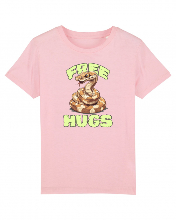 FREE HUGS - BOA CONSTRICTOR Cotton Pink