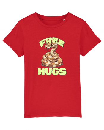 FREE HUGS - BOA CONSTRICTOR Red