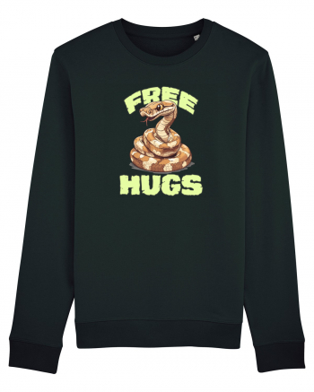 FREE HUGS - BOA CONSTRICTOR Black