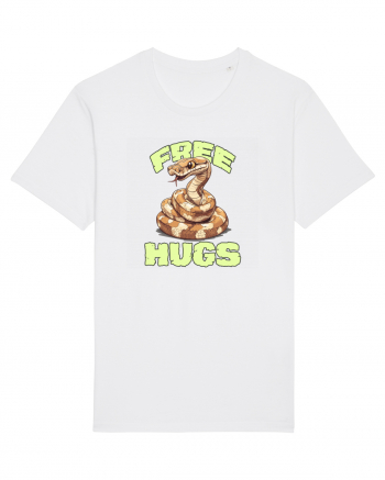 FREE HUGS - BOA CONSTRICTOR White