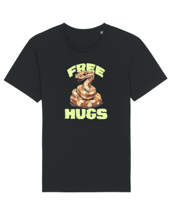 FREE HUGS - BOA CONSTRICTOR Black