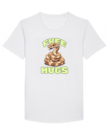 FREE HUGS - BOA CONSTRICTOR White