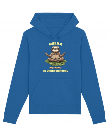 RELAX, NOTHING IS UNDER CONTROL Royal Blue