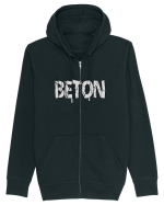 BETON! Hanorac cu fermoar Unisex Connector