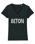 BETON! Tricou mânecă scurtă guler V Damă Evoker