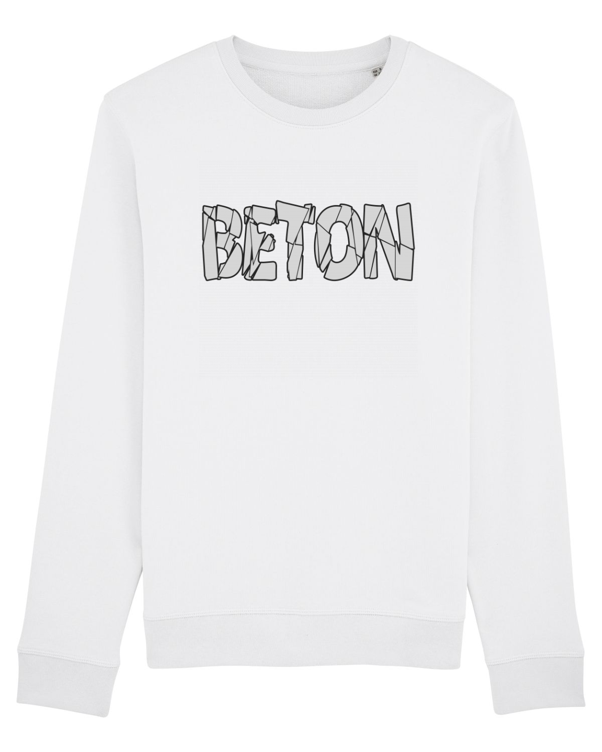 Bluză mânecă lungă Unisex Rise White