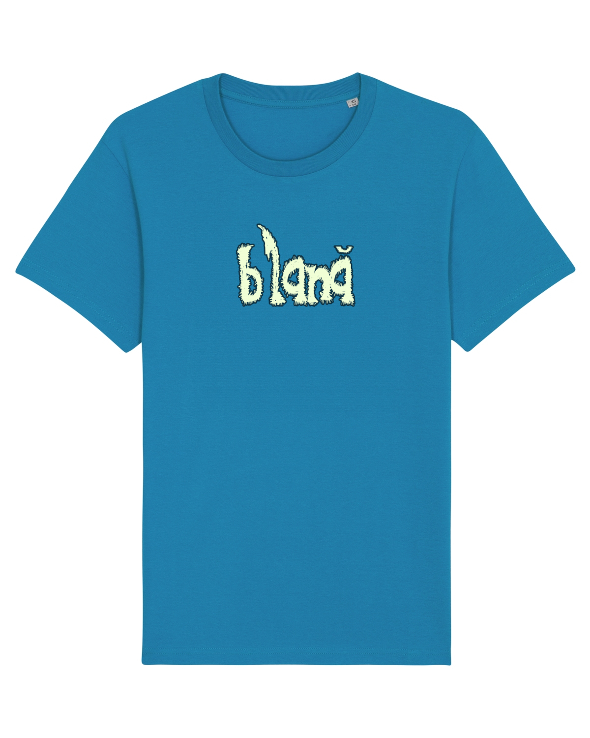 Tricou mânecă scurtă Unisex Rocker Azur