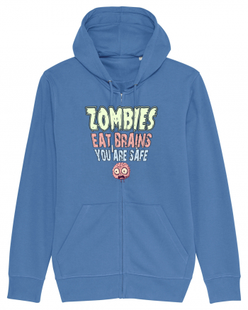 ZOMBIES EAT BRAINS, YOU ARE SAFE! :D Bright Blue