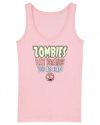 ZOMBIES EAT BRAINS, YOU ARE SAFE! :D Cotton Pink