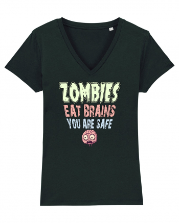 ZOMBIES EAT BRAINS, YOU ARE SAFE! :D Black