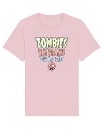 ZOMBIES EAT BRAINS, YOU ARE SAFE! :D Cotton Pink