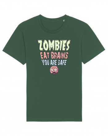 ZOMBIES EAT BRAINS, YOU ARE SAFE! :D Bottle Green