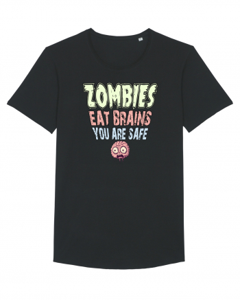 ZOMBIES EAT BRAINS, YOU ARE SAFE! :D Black