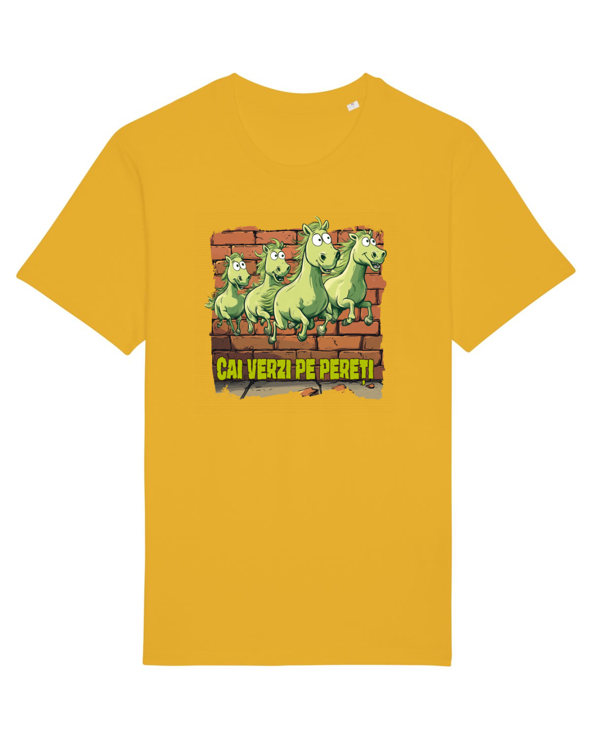 Tricou mânecă scurtă Unisex Rocker Spectra Yellow