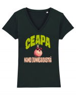 ` CEAPA MAMEI DUMNEAVOASTRA :)) Tricou mânecă scurtă guler V Damă Evoker