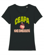 ` CEAPA MAMEI DUMNEAVOASTRA :)) Tricou mânecă scurtă guler larg fitted Damă Expresser