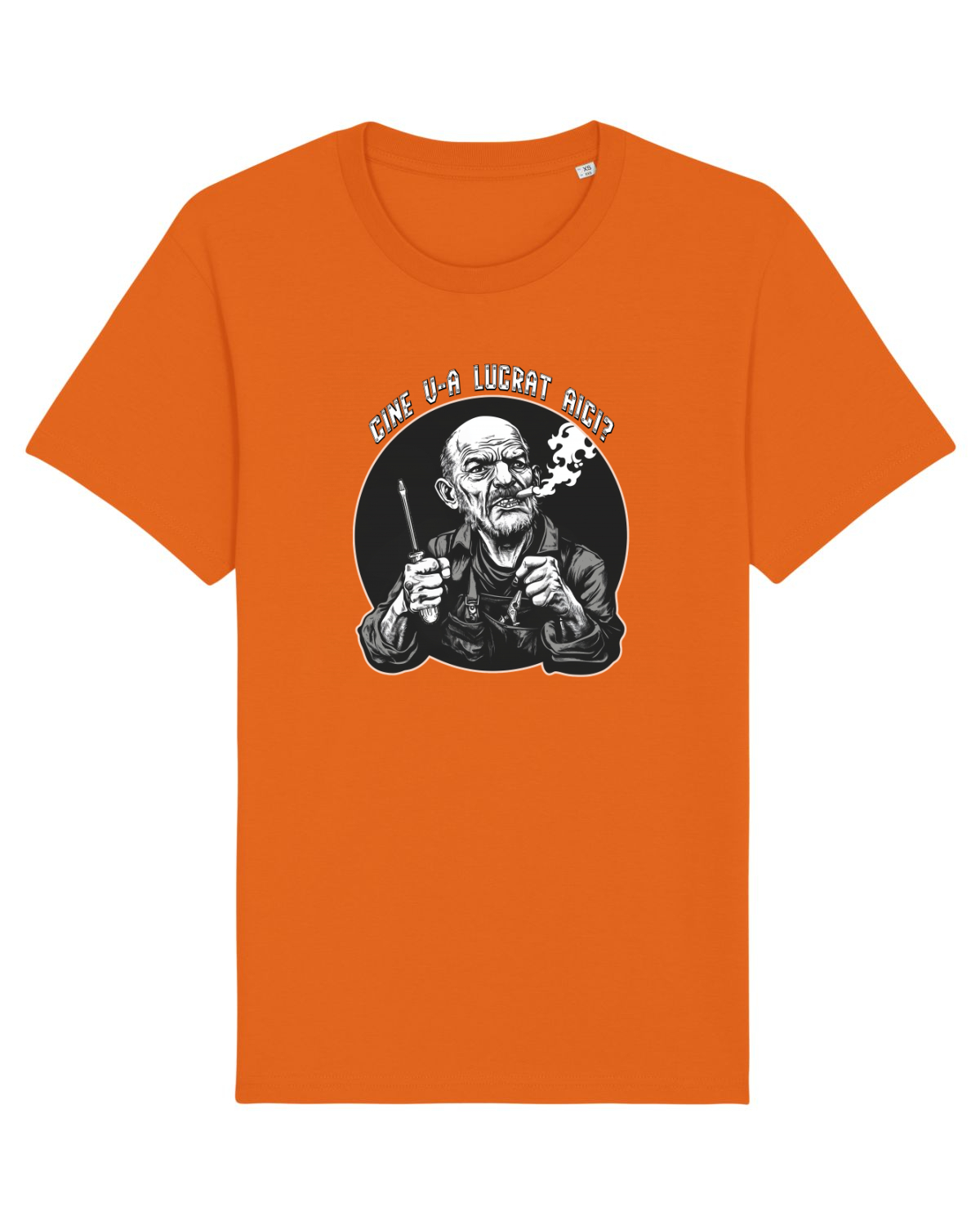 Tricou mânecă scurtă Unisex Rocker Bright Orange