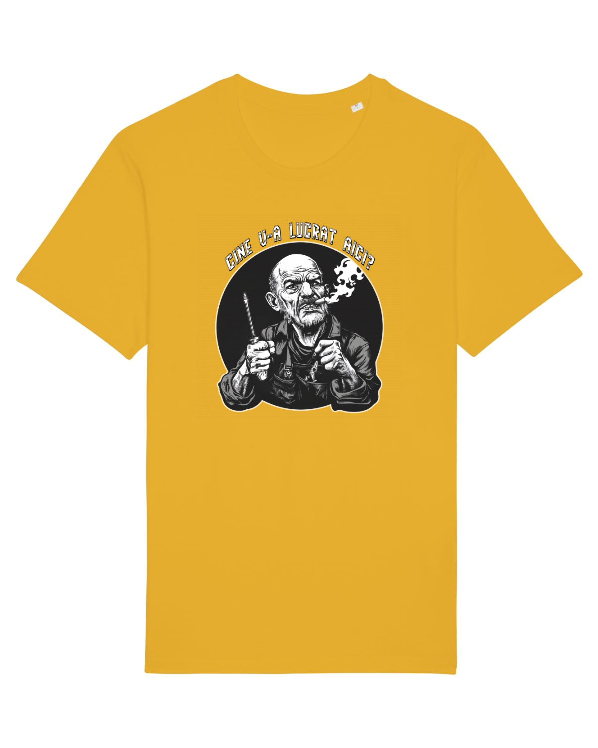 Tricou mânecă scurtă Unisex Rocker Spectra Yellow