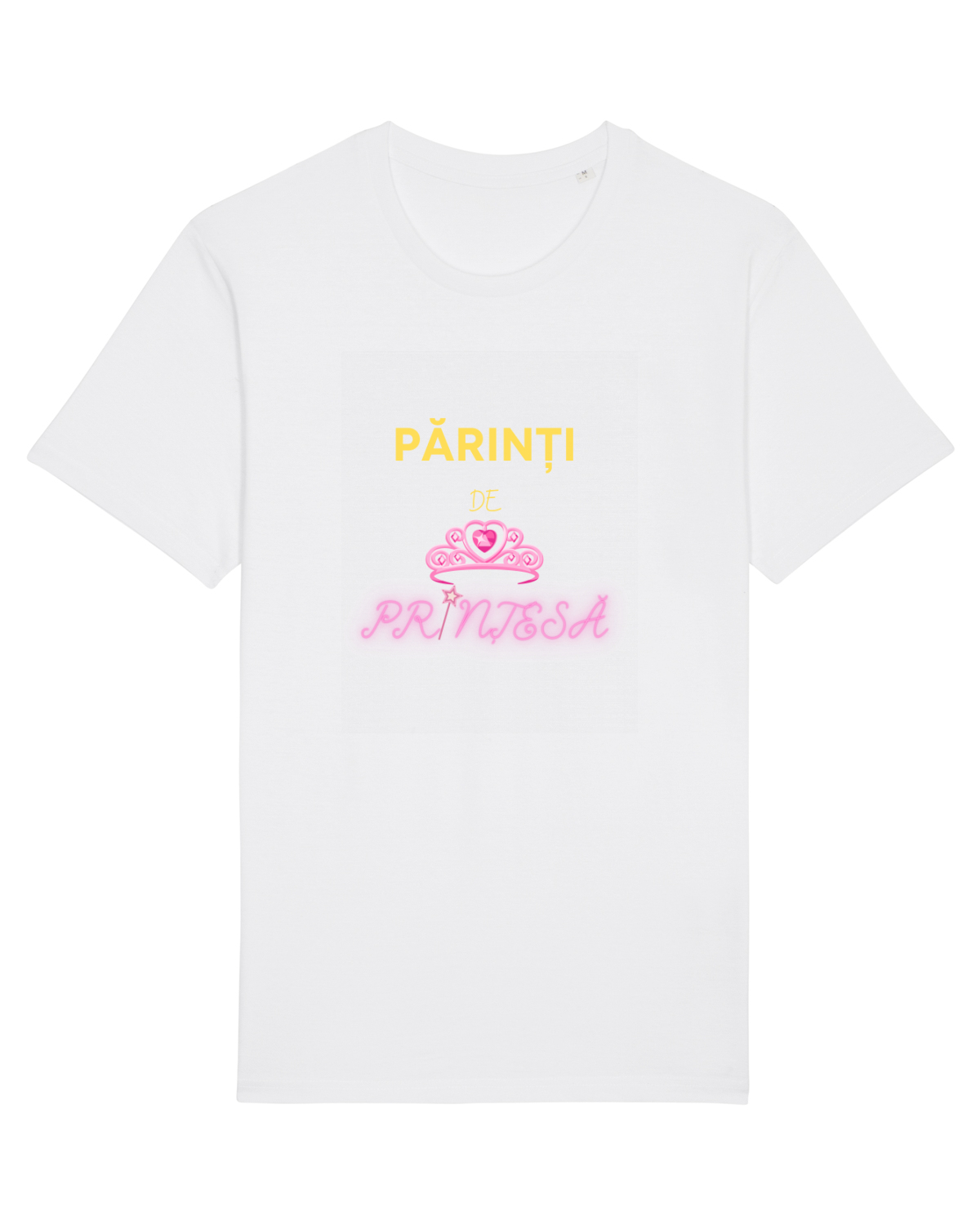 Tricou mânecă scurtă Unisex Rocker White