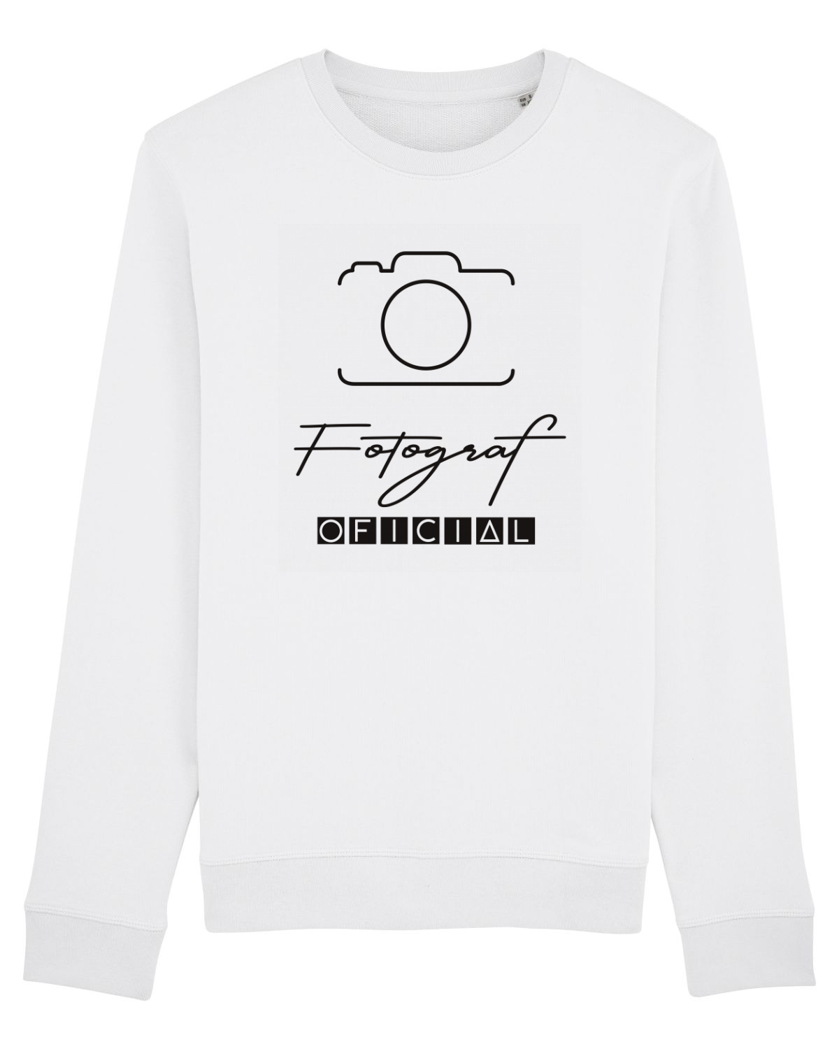 Bluză mânecă lungă Unisex Rise White