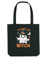 I'm with the witch Sacoșă textilă