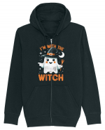 I'm with the witch Hanorac cu fermoar Unisex Connector