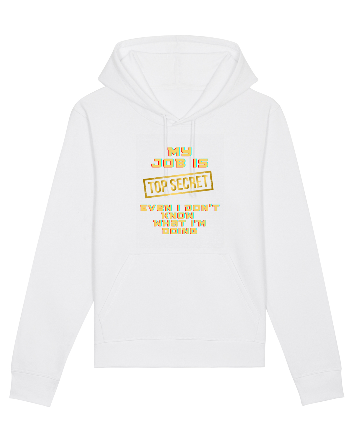 Hanorac Unisex Drummer White