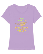 My job? TOP secret Tricou mânecă scurtă guler larg fitted Damă Expresser