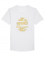 My job? TOP secret Tricou mânecă scurtă guler larg Bărbat Skater