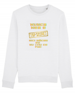 Serviciul meu? TOP Secret Bluză mânecă lungă Unisex Rise