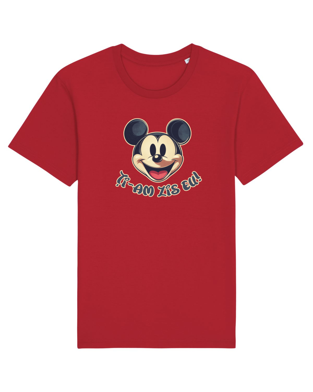 Tricou mânecă scurtă Unisex Rocker Red