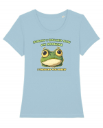 SORRY I CALLED YOU AN ASSHOLE Tricou mânecă scurtă guler larg fitted Damă Expresser