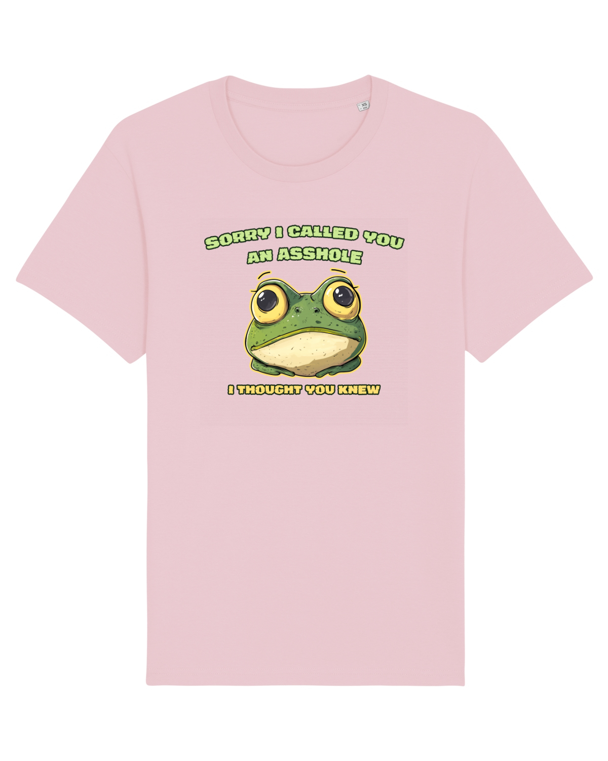 Tricou mânecă scurtă Unisex Rocker Cotton Pink