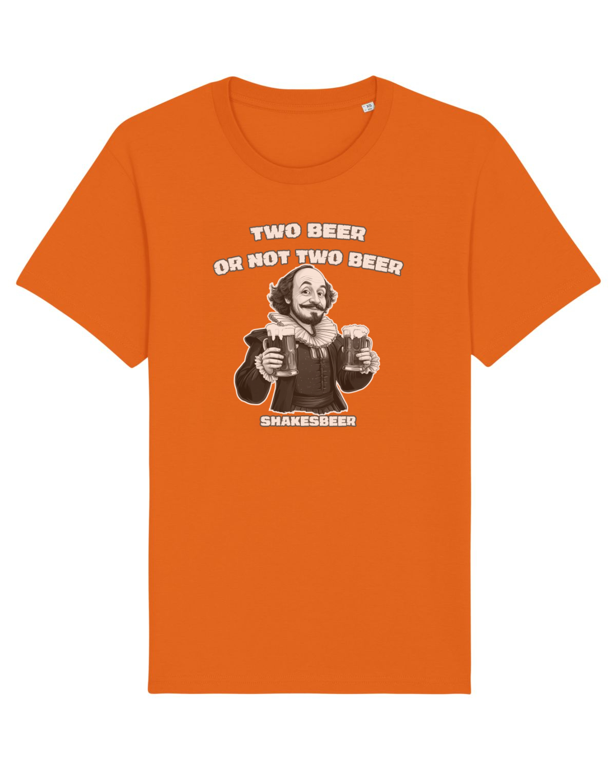 Tricou mânecă scurtă Unisex Rocker Bright Orange