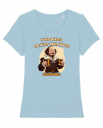 TWO BEER OR NOT TWO BEER - SHAKESBEER 2 Tricou mânecă scurtă guler larg fitted Damă Expresser