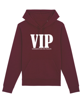 VIP - vânzător în piață grunge Burgundy