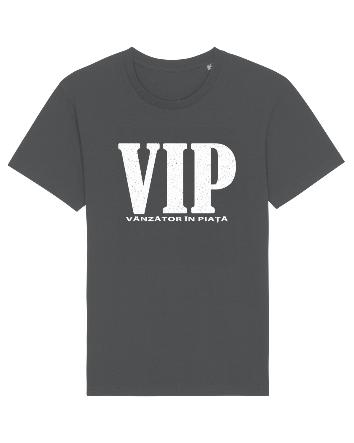 Tricou mânecă scurtă Unisex Rocker Anthracite