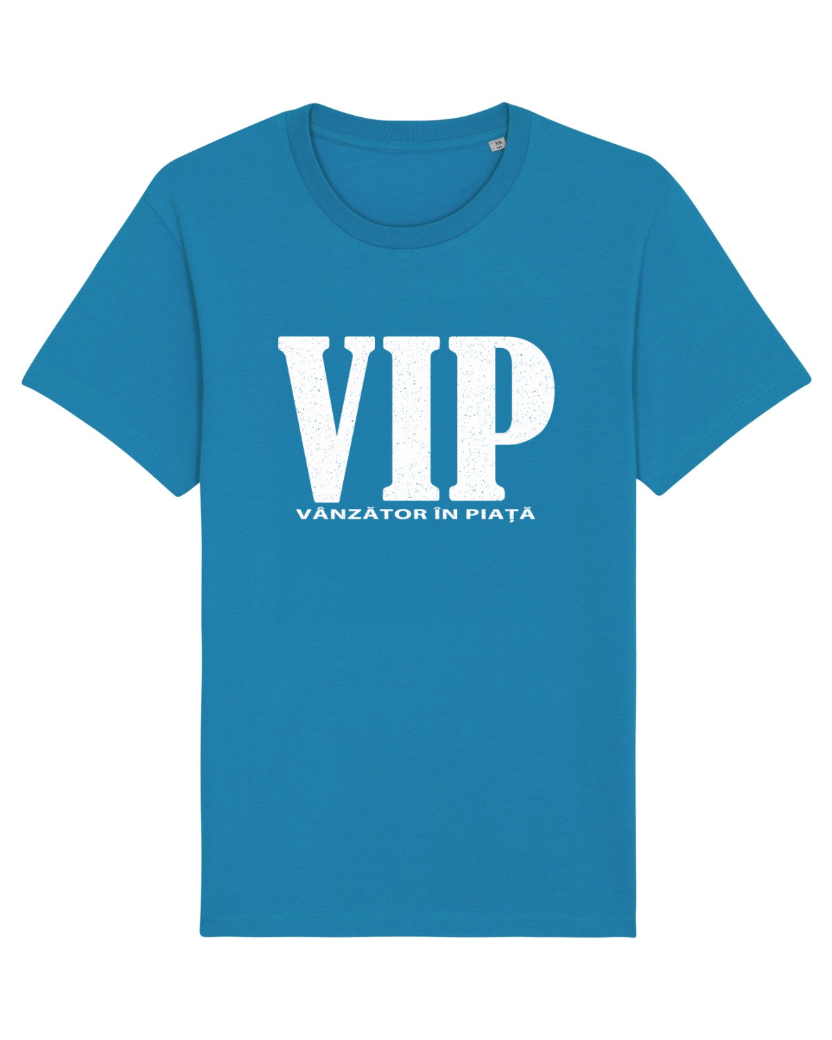 Tricou mânecă scurtă Unisex Rocker Azur