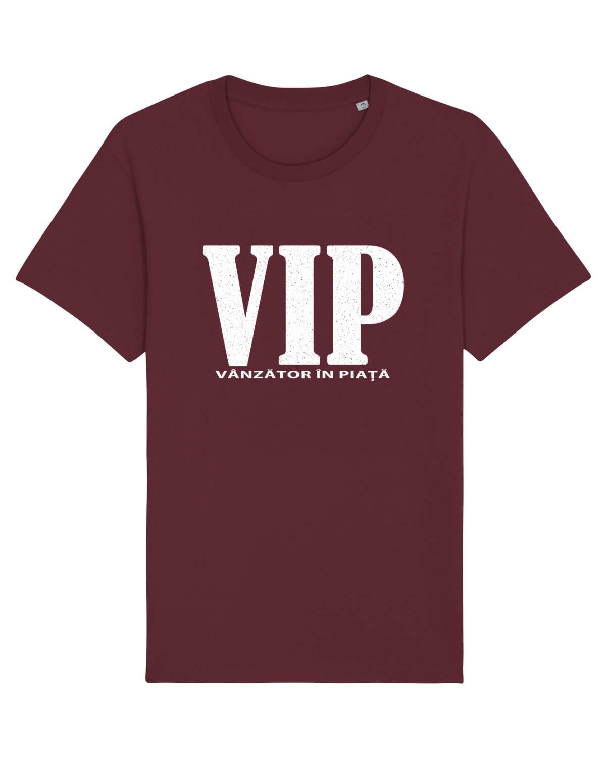 Tricou mânecă scurtă Unisex Rocker Burgundy