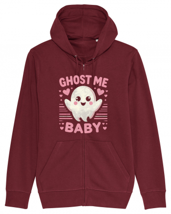 Ghost me Baby pink hearts Burgundy