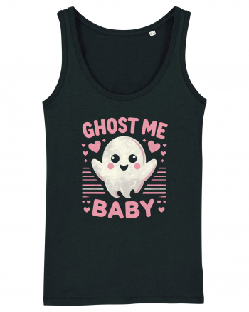 Ghost me Baby pink hearts Black