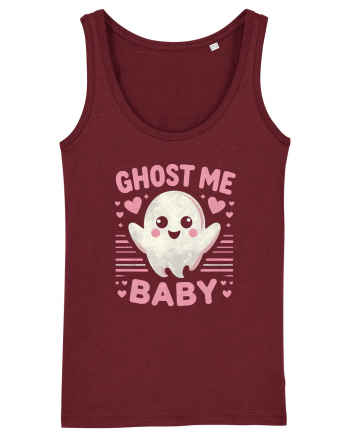 Ghost me Baby pink hearts Burgundy