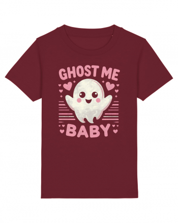 Ghost me Baby pink hearts Burgundy